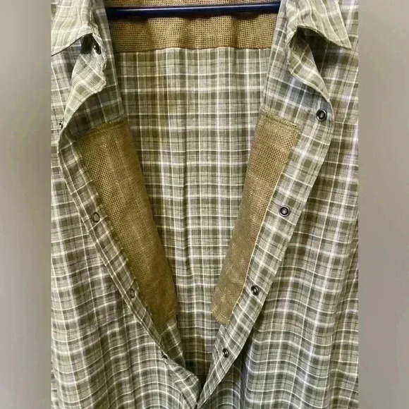 5.11 Tactical Shirts-Men's Cobalt Blue or Green 701 Covert Short Sleeve Shirt XL - Picture 7 of 11